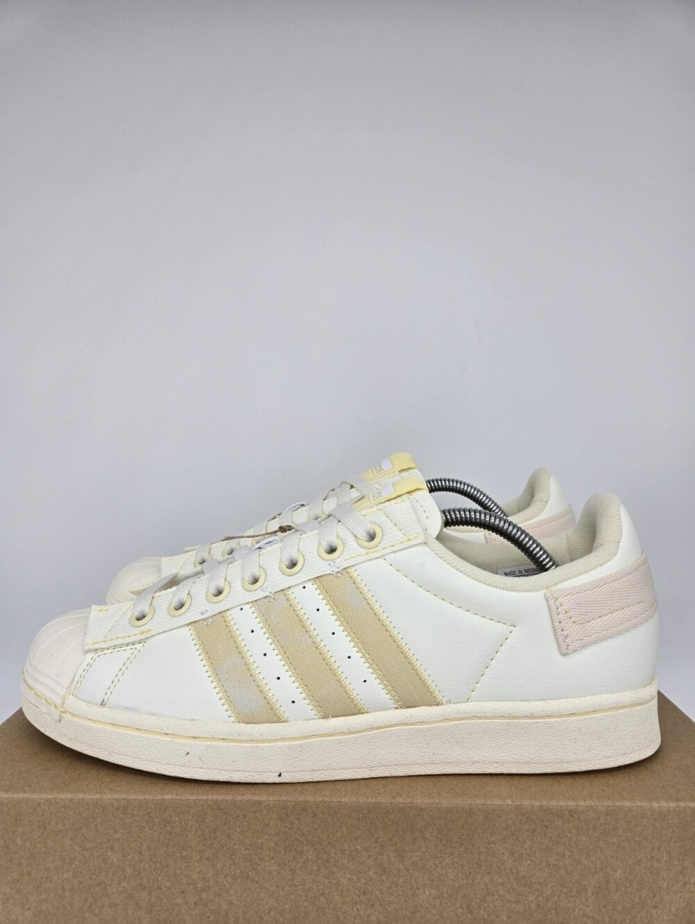 adidas Men's Parley x Superstar GX6970 Off White Shoes Size 10.5